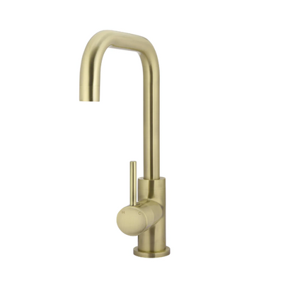 Meir Round Kitchen Mixer Tap - Tiger Bronze
