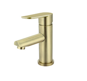 Meir Round Paddle Basin Mixer Tiger Bronze