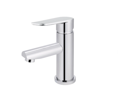 Meir Round Paddle Basin Mixer Chrome