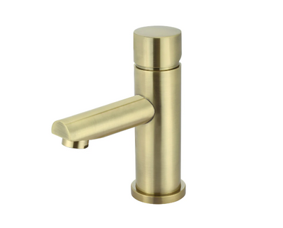 Meir Round Pinless Basin Mixer Tiger Bronze