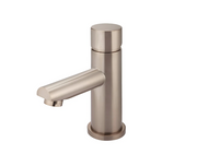 Meir Round Pinless Basin Mixer Champagne