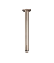 Meir Round Ceiling Shower Arm 300mm Champagne