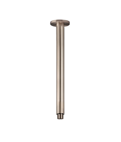 Meir Round Ceiling Shower Arm 300mm Champagne