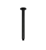 Meir Round Ceiling Shower Arm 300mm Matte Black