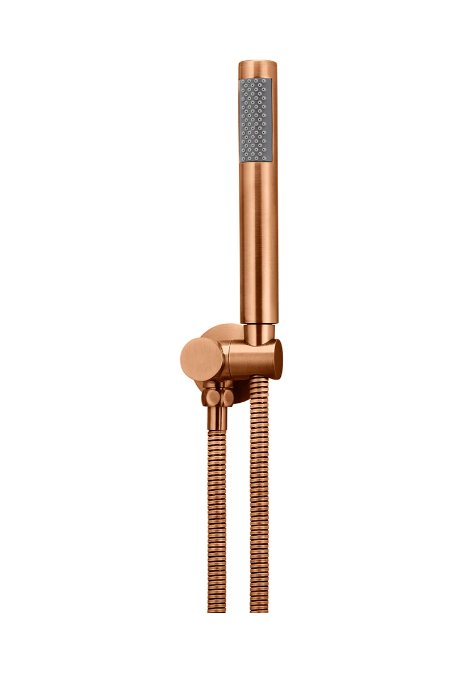 Meir Round Shower on Bracket Lustre Bronze
