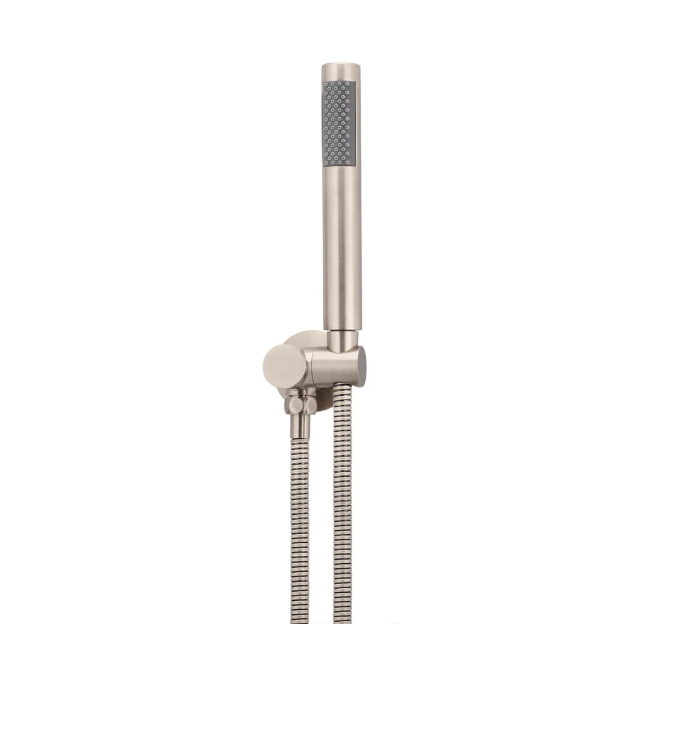 Meir Round Shower on Bracket - Champagne