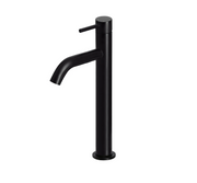Meir Piccola Tall Basin Mixer Tap with 130mm Spout - Matte Black