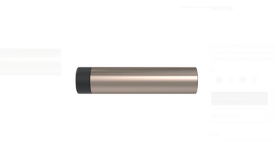 Meir Round Door Stop - Champagne