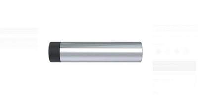 Meir Round Door Stop - Polished Chrome