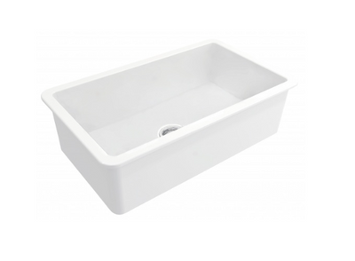 Cuisine 81 x 48 Inset / Undermount Fine Fireclay Sink
