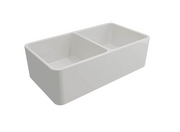 Novi 85 x 46 Fine Fireclay Matte White Butler Sink