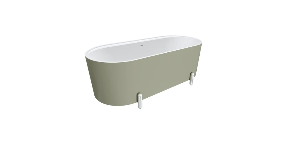 Aluca Freestanding with Legs, 1700mm Olive