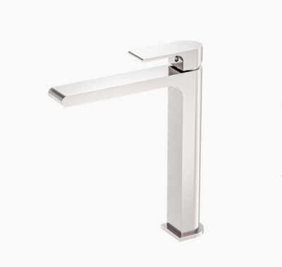 Nero Bianca Tall Basin Mixer - Brushed Nickel