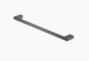 Nero Bianca Single Towel Rail 800mm - Gunmetal