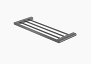Nero Bianca Towel Rack - Gunmetal