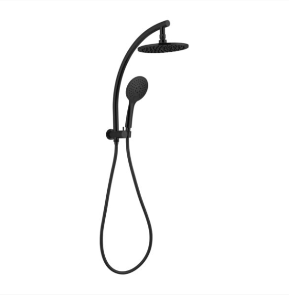 Nero Dolce 2 in 1 Shower - Matte Black