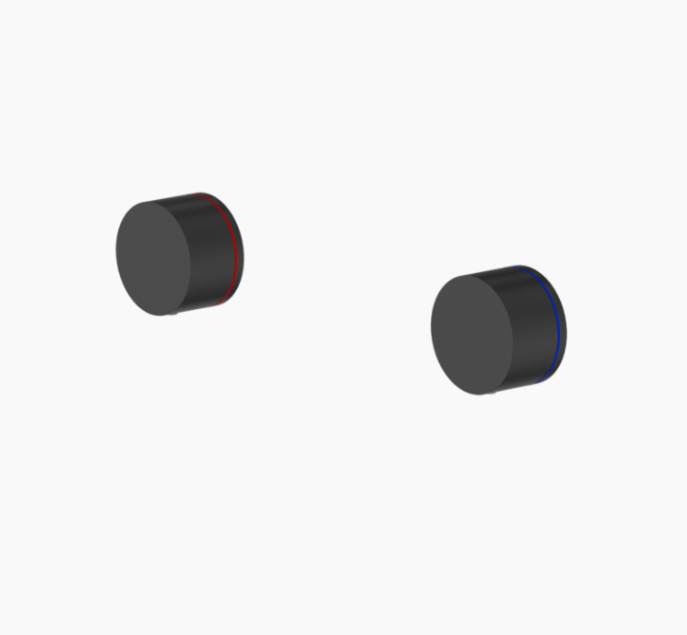 Nero Kara Wall Top Assemblies - Matte Black