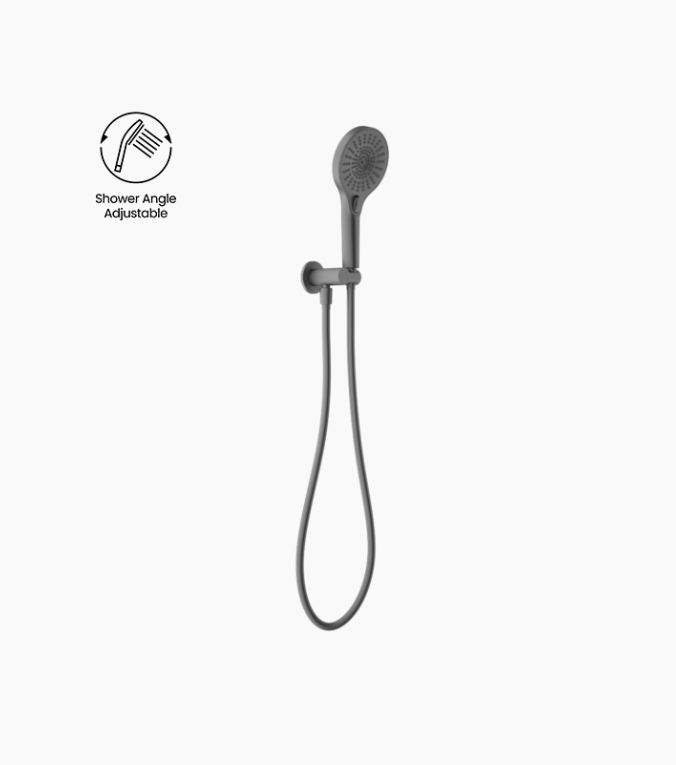 Nero Opal Shower Bracket - Graphite