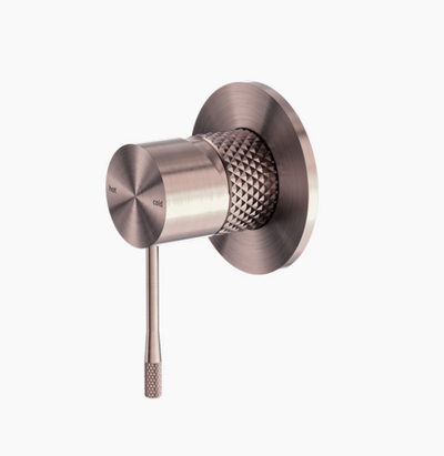 Nero Opal Shower Mixer - Brushed Bronze