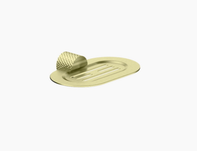 Nero Opal Soap Dish Holder - Brushed Gold