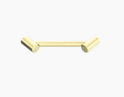 Nero Mecca Care 25mm Footrest Corner Grab Rail 215mm Brushed Gold