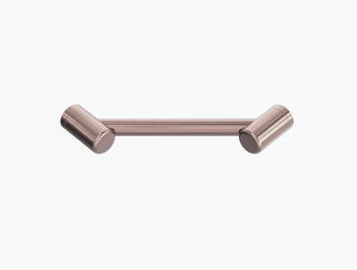 Nero Mecca Care 25mm Footrest Corner Grab Rail 215mm Brushed Bronze