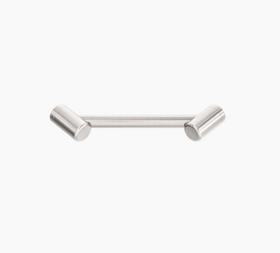 Nero Mecca Care 25mm Footrest Corner Grab Rail 215mm Brushed Nickel