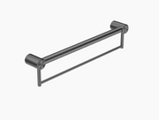 Nero Mecca Care 32mm Grab Rail With Towel Holder Gun Metal