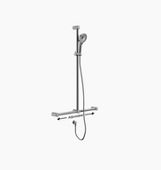 Nero Mecca Care 32mm T Bar Grab Rail And Adjustable Shower Set 110x750mm