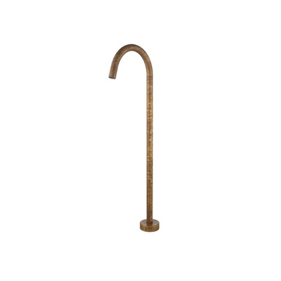 Bella Vista Mica Freestanding Bath Spout Aged Accelerated Living Brass