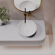 Pietra Bianca Sarah Above Counter Stone Basin