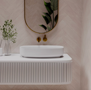 Pietra Bianca Bianca Above Counter Stone Basin