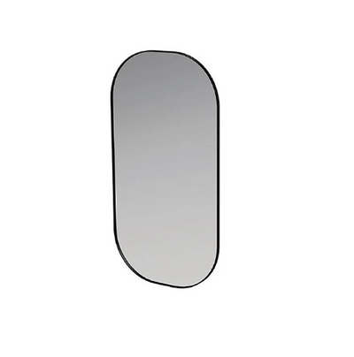 Synergii Backlit Black Framed Mirror - Black Frame