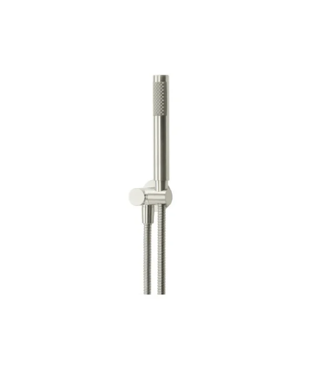 Meir Round Shower on Bracket - Brushed Nickel
