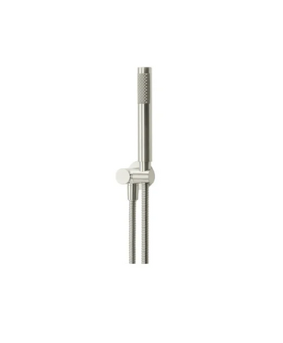 Meir Round Shower on Bracket - Brushed Nickel