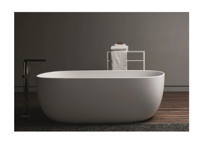 Domus Living Fiume Cristalplant Freestanding Bath
