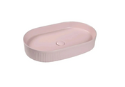 Kensington Fluted Basin Matte Pink