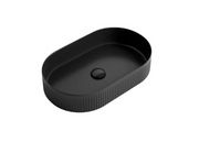 Kensington French Fluted Basin Matte Black