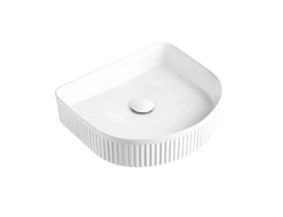 Archie Ceramic Gloss White Basin