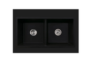 Interchange Granite Double Bowl Sink