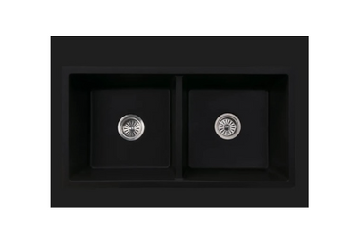Interchange Granite Double Bowl Sink