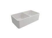 Novi 85 x 46 Fine Fireclay Matte White Butler Sink