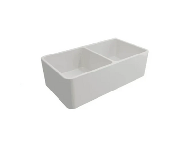 Novi 85 x 46 Fine Fireclay Matte White Butler Sink