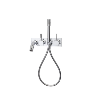 Voda Bath Mixer System with Hand Shower 200mm