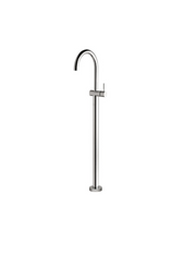 Voda Floormount Bath Mixer Curved