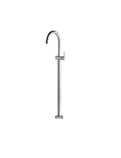 Voda Floormount Bath Mixer Curved