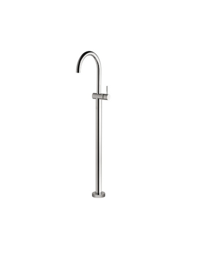 Voda Floormount Bath Mixer Curved
