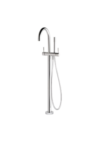 Voda Floormount Mixer with Handshower