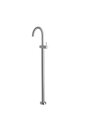 Voda Floormount Basin Mixer Curved