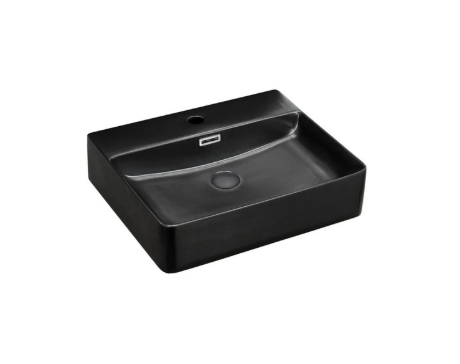 Petra Matte Black Above Counter Basin
